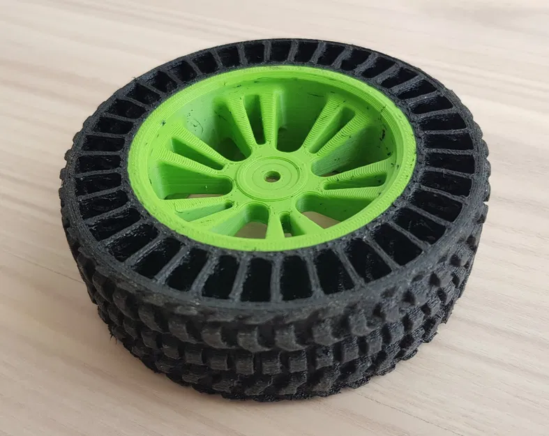 Vỏ Lốp Airless cho Traxxas E-Revo VXL (Dual Extrusion) - Image 1