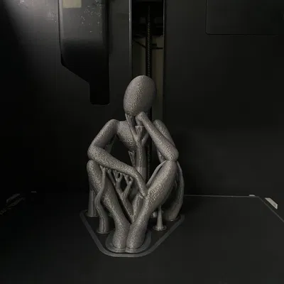 Mô hình "Người Tư Duy" 3D - Tượng điêu khắc nghệ thuật