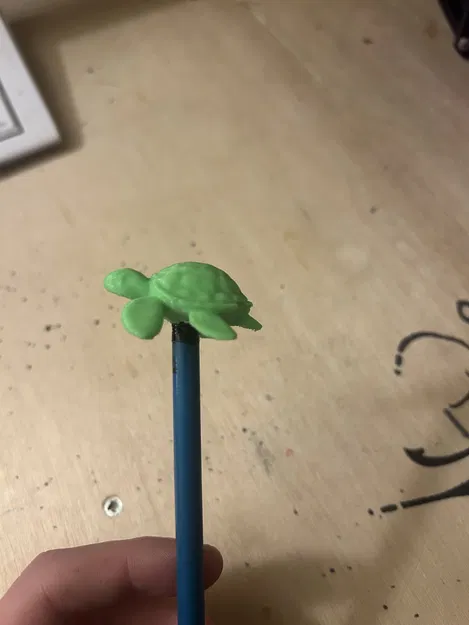 Nắp Bút Hình Rùa 3D Đáng Yêu - Image 2