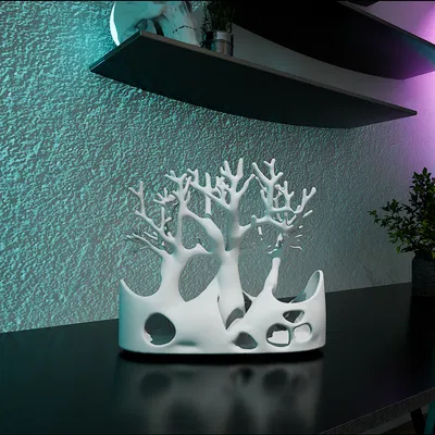 Tree Branch Organizer – Khay/Ống Cắm Bút Hình Cành Cây