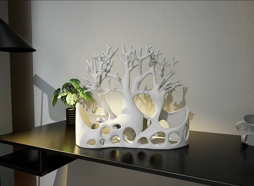 Tree Branch Organizer – Khay/Ống Cắm Bút Hình Cành Cây - Image 3