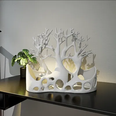 Tree Branch Organizer – Khay/Ống Cắm Bút Hình Cành Cây