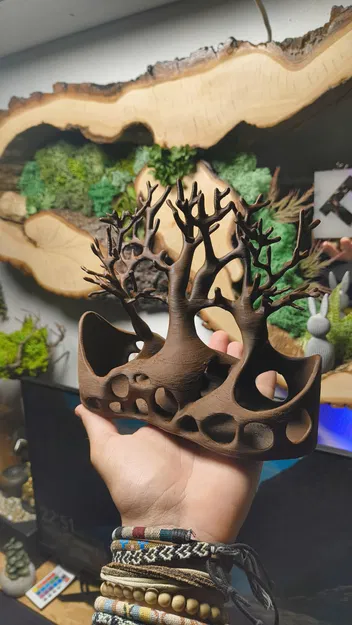 Tree Branch Organizer – Khay/Ống Cắm Bút Hình Cành Cây - Image 5