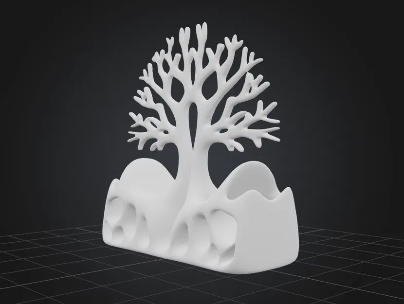 Tree Branch Organizer – Khay/Ống Cắm Bút Hình Cành Cây - Image 7