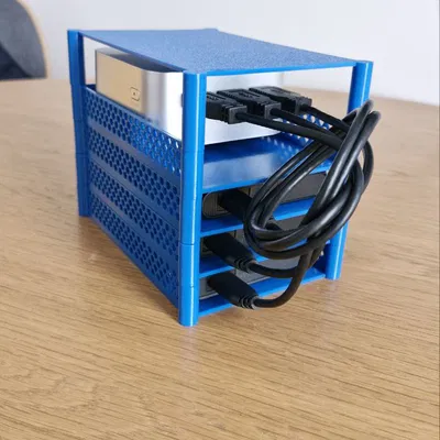 Kệ NAS Server tại nhà (Home NAS Server Rack)