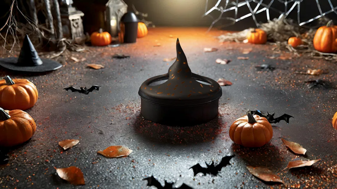 Mũ Phù Thủy Cho Mèo - Phụ Kiện Hóa Trang Halloween Đáng Yêu - Image 9