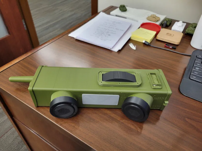 Mô Hình Đài Radio SCR-536 "Handie Talkie" WW2 - Image 3