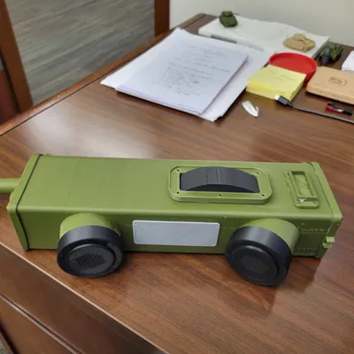 Mô Hình Đài Radio SCR-536 "Handie Talkie" WW2