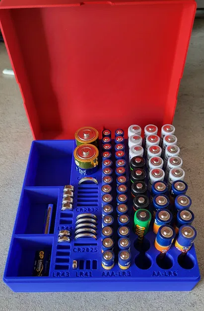 Hộp Đựng Pin Đa Năng, Sắp Xếp Gọn Gàng Các Loại Pin - Image 3