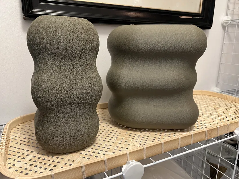 Bộ 2 Bình Hoa Hiện Đại Độc Đáo - Trang Trí Nhà Cửa - Image 1