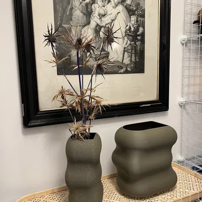 Bộ 2 Bình Hoa Hiện Đại Độc Đáo - Trang Trí Nhà Cửa