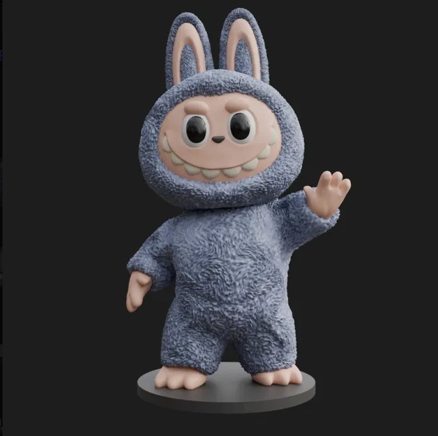 Mô Hình Labubu Gốc Gimu Lab House Makassar Độc Đáo - Image 1