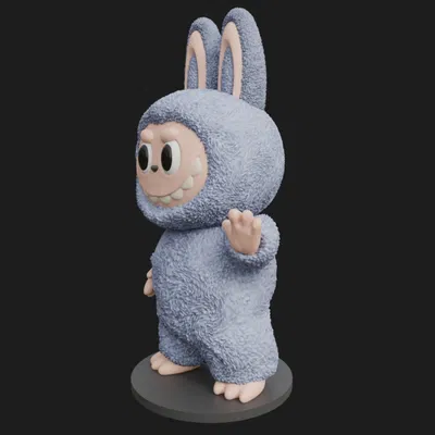 Mô Hình Labubu Gốc Gimu Lab House Makassar Độc Đáo