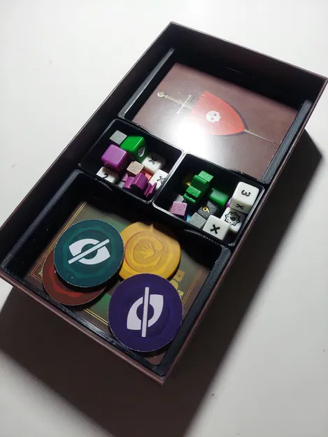 Mini Rogue insert – Khay chia hộp giữ card & cube gọn gàng - Image 1