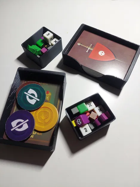 Mini Rogue insert – Khay chia hộp giữ card & cube gọn gàng - Image 2