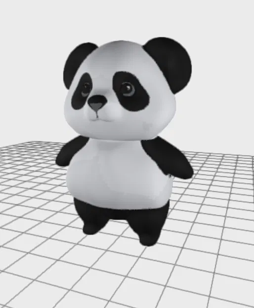 Mô Hình 3D Gấu Trúc Panda Dễ Thương, In Đa Sắc - Image 2