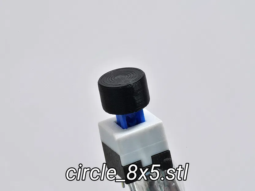 Nắp nút nhấn tham số cho công tắc Push Button 7x7 / 8x8mm - Image 2