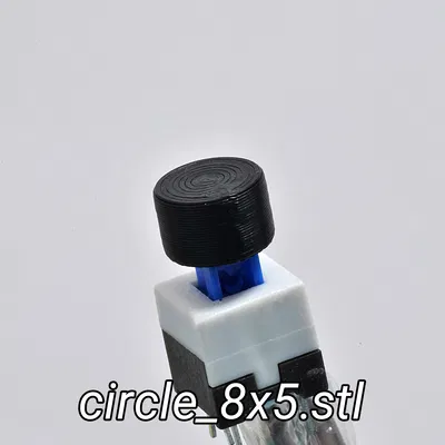 Nắp nút nhấn tham số cho công tắc Push Button 7x7 / 8x8mm