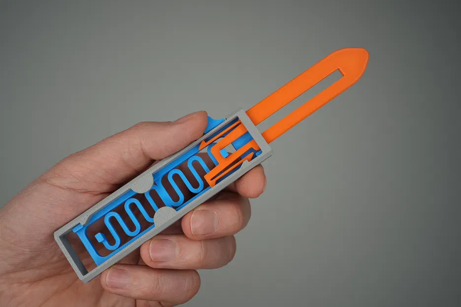 Dao Rút Gọn Đồ Chơi Fidget Knife In 3D - Image 5