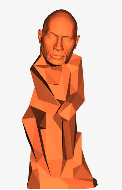 Mô Hình "The Rock" Dwane Johnson Tư Thế Nghĩ Suy - Image 1