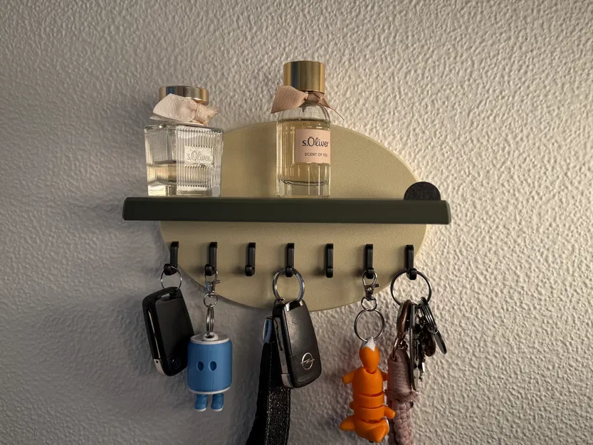 Kệ Treo Chìa Khóa Gắn Tường (Key Holder Shelf Wall Organizer) - Image 1