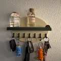 Kệ Treo Chìa Khóa Gắn Tường (Key Holder Shelf Wall Organizer) - Thumbnail 1