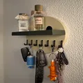 Kệ Treo Chìa Khóa Gắn Tường (Key Holder Shelf Wall Organizer) - Thumbnail 4