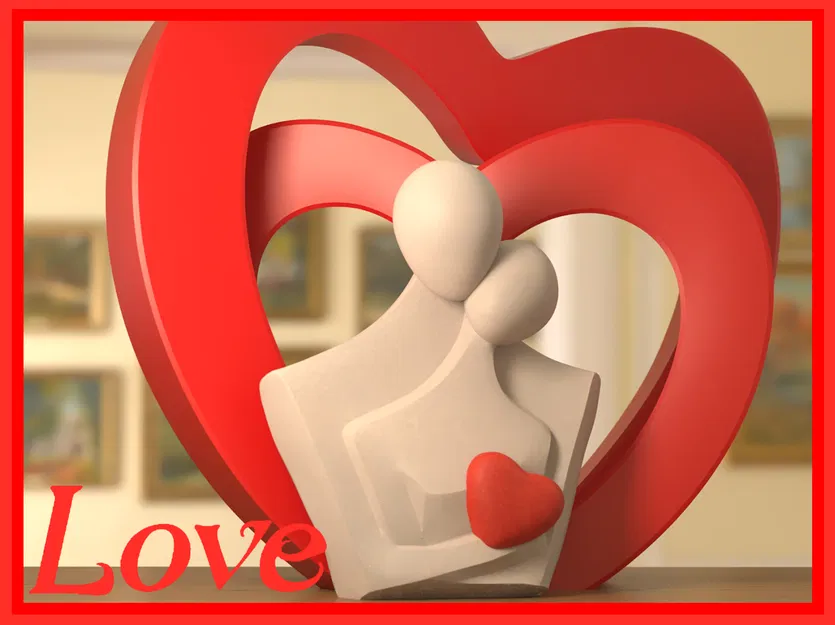 Tượng Cặp Đôi Tình Nhân Ấp Áp - Quà Tặng Tình Yêu Độc Đáo - Image 2