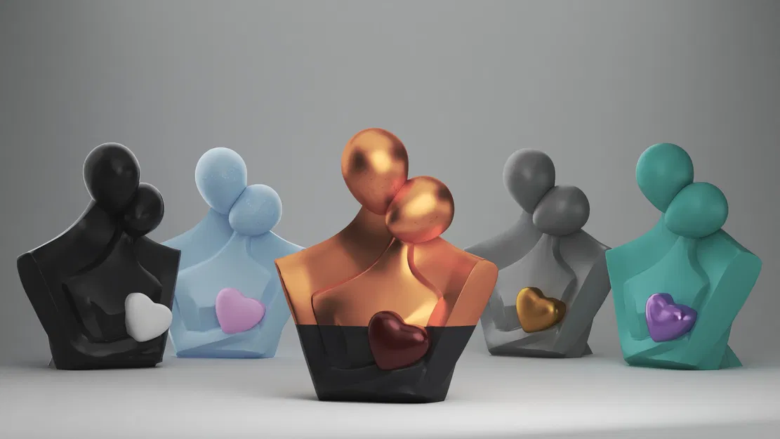 Tượng Cặp Đôi Tình Nhân Ấp Áp - Quà Tặng Tình Yêu Độc Đáo - Image 6