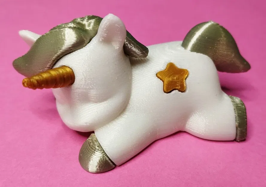 Mô Hình Kỳ Lân Ngủ 3 Màu - Đồ Chơi Dễ Thương - Image 1