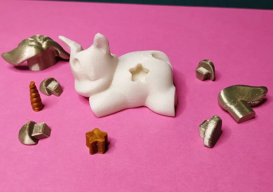 Mô Hình Kỳ Lân Ngủ 3 Màu - Đồ Chơi Dễ Thương - Image 2