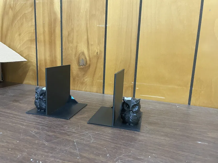 Kệ Sách Cú Mèo Low Poly Đa Sắc Màu - Image 1