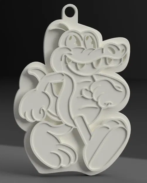 Móc Khóa Cá Sấu Coco "Felicilandia" - Quà Tặng Độc Đáo - Image 1