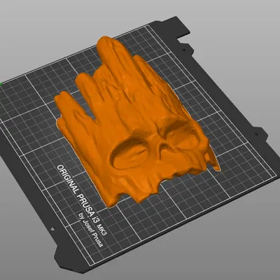 Đầu Lâu Gỗ Ma Quái - Mô Hình Trang Trí Độc Đáo