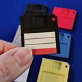 Mẫu thử filament dạng đĩa mềm mini (Floppydisk Filament Sample) - Thumbnail 1