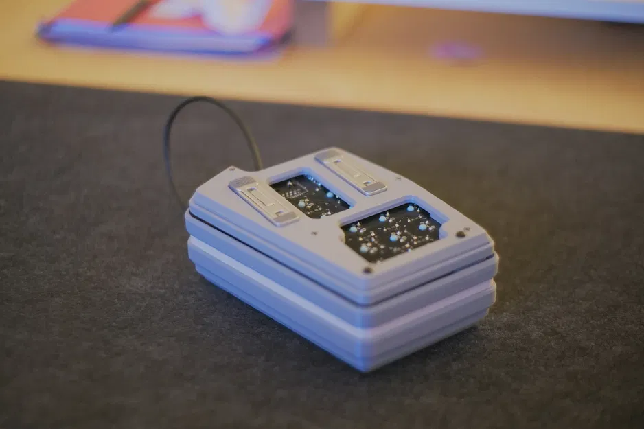 Case bàn phím split Cheapino v1 (tenting, che kín PCB) - Image 2