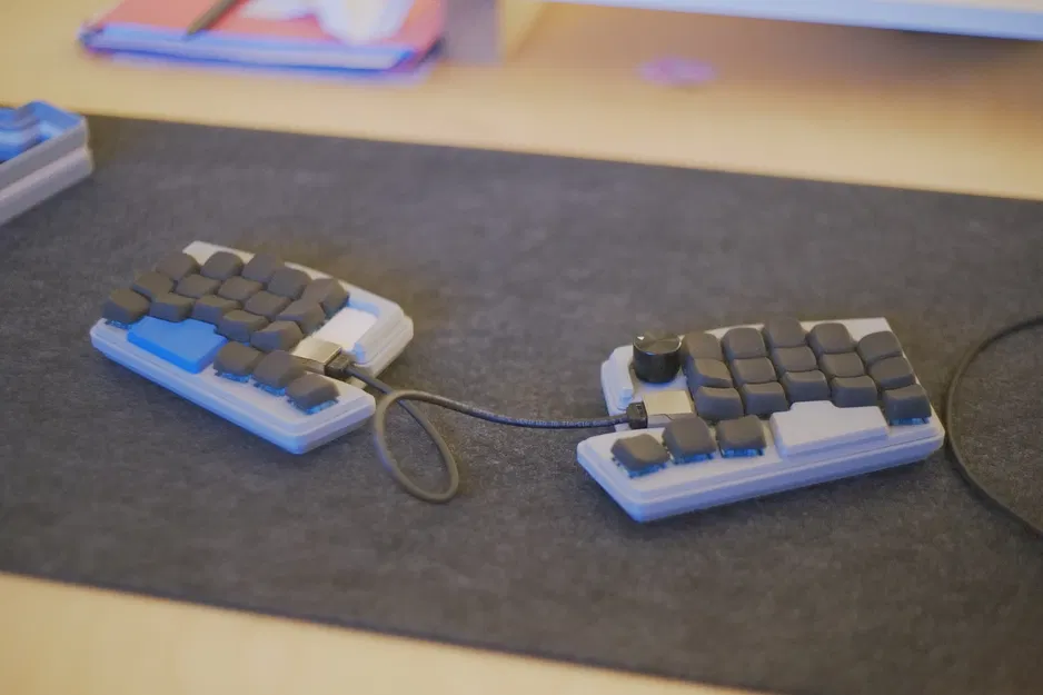 Case bàn phím split Cheapino v1 (tenting, che kín PCB) - Image 3
