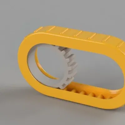 Đồ Chơi Fidget Gear Bánh Răng Quay Tay - Giải Trí Xả Stress