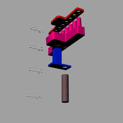 Adapter hút chân không 8 kênh (8 channel vacuum aspirator)