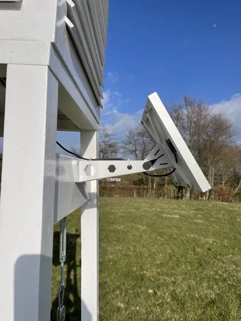 Weather Station One Phần 9 - Ngàm gắn tấm pin mặt trời (Solar Panel Mount) - Image 3