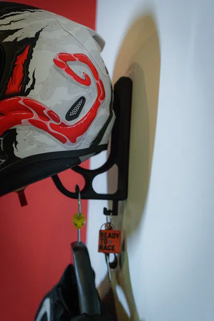 BEST Helmet Holder Helmhalter - Giá treo nón bảo hiểm gắn tường - Image 3