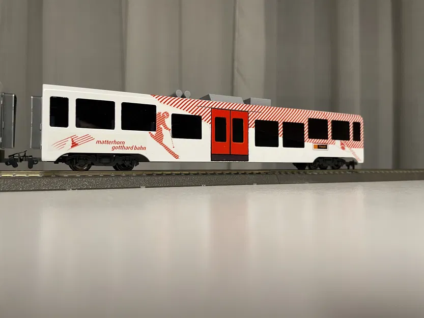 Mô Hình Tàu Điện Thấp Sàn MGB H0m Tỉ Lệ 1:87 - Image 1