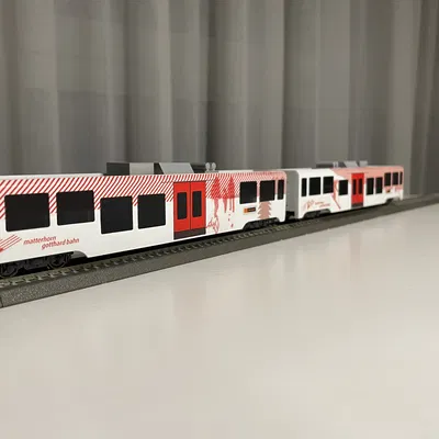 Mô Hình Tàu Điện Thấp Sàn MGB H0m Tỉ Lệ 1:87