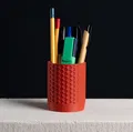 Ống Đựng Bút Vân Tổ Ong (Honeycomb Pencil Holder) - Thumbnail 1