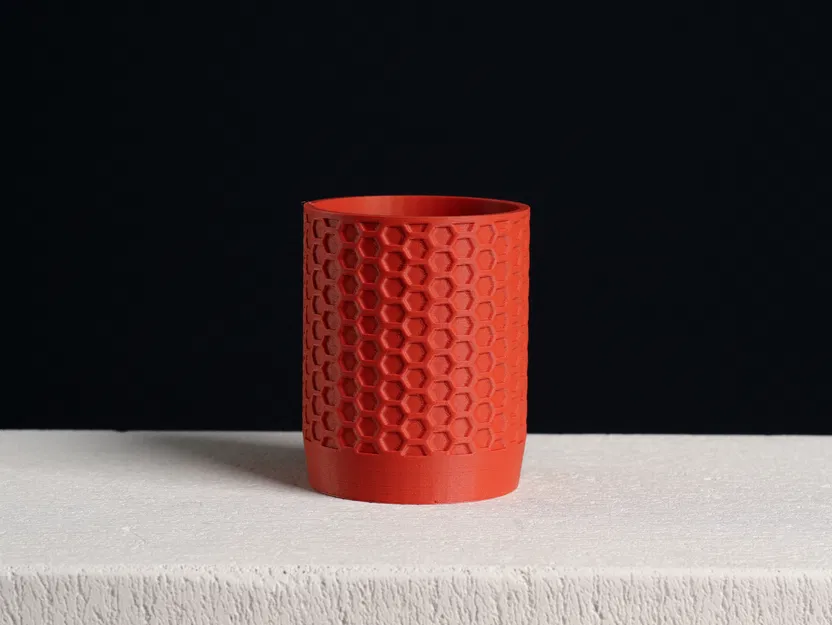 Ống Đựng Bút Vân Tổ Ong (Honeycomb Pencil Holder) - Image 2