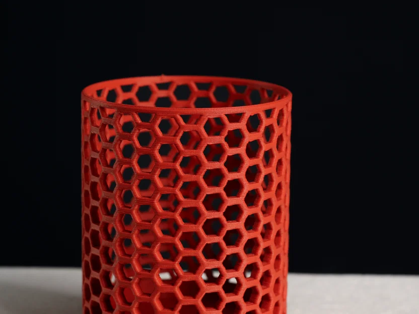 Ống Đựng Bút Vân Tổ Ong (Honeycomb Pencil Holder) - Image 3
