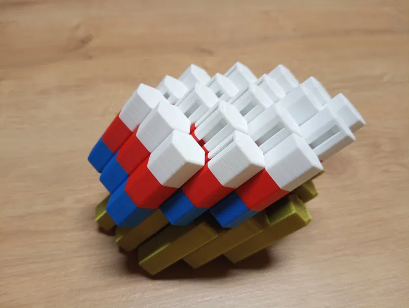 Đồ chơi fidget trượt lục giác (tổ ong) – in liền khối - Image 3