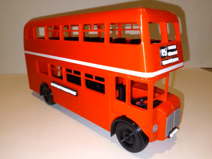 Decal PLA cho xe buýt London 2 tầng (Double-decks) của Winslow - Image 2