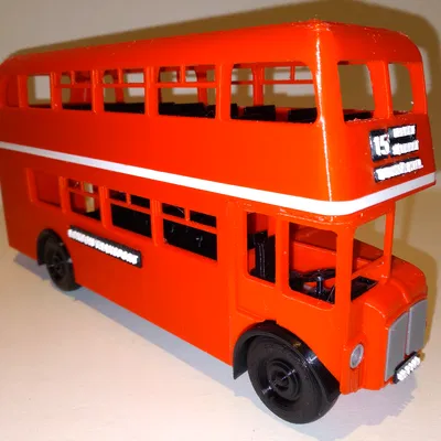 Decal PLA cho xe buýt London 2 tầng (Double-decks) của Winslow