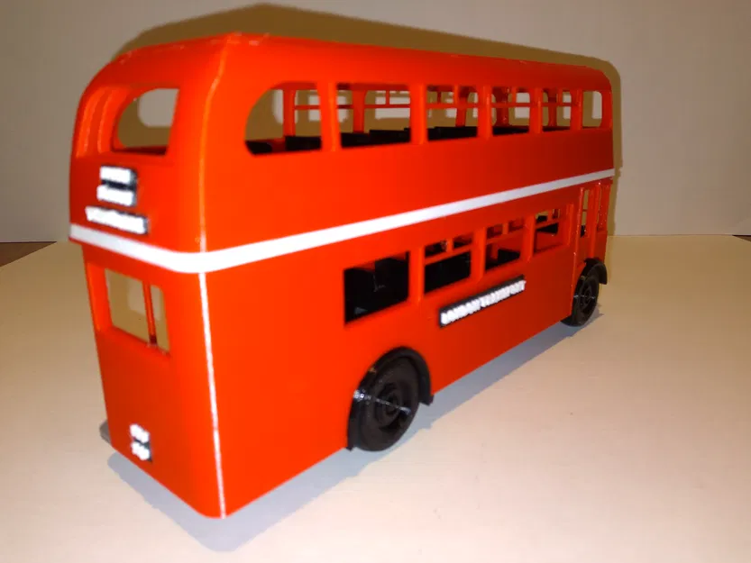 Decal PLA cho xe buýt London 2 tầng (Double-decks) của Winslow - Image 3